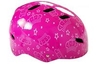 Volare helm meisjes 55 57 cm polycarbonaat roze