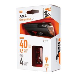 AXA Verlichtingset  Greenline 40 Lux