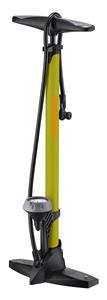 IceToolz vloerpomp met meter A451 160PSI/11bar staal geel/zwart