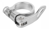 HZB UNO Quick Release zadelklem snelspan alu zilver 28.6 mm