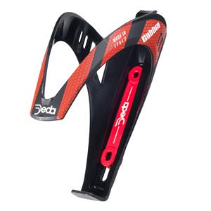 Deda Flaschenhalter Gabbia Nylon/polymer Schwarz/rot