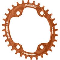 Blackspire Snaggletooth NW Oval Kettenblatt (XT M8000) - Orange  - 4-Bolt