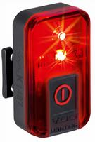 VDO achterlicht Eco light Red RL LED USB zwart 400 m