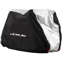 LifeLine Waterproof Double Bike Cover 2021 - Schwarz  - Two Bike