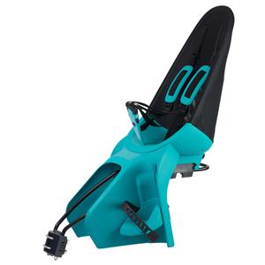 Qibbel achterzitje Air Q909 junior mesh zwart/turquoise