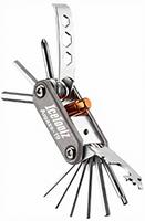 IceToolz multitool Amaze 12 x 6 x 4 cm staal zilver 19-delig