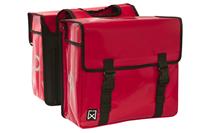 Willex Fietstas Tarpaulin 40 L rood