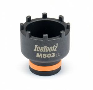 IceToolz borgringafnemer M803 Bosch Gen 4 staal zwart/oranje