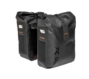 New Looxs Dubbele fietstas Varo Double 40L Black Racktime