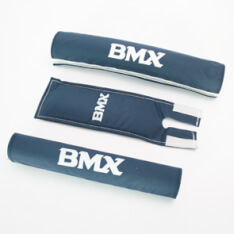 HZB pads BMX junior foam blauw 3 delig