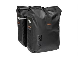 New Looxs Dubbele fietstas Varo Double 40L Black MIK