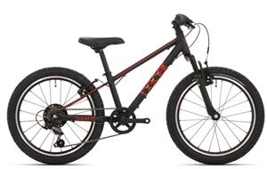 Bike Fun The Beast 24 Inch 26 cm Jongens 6V V Brakes Zwart/Rood