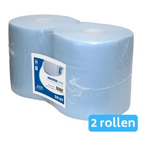 industriepapier cellulose 190 meter blauw