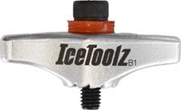IceToolz vlakfrees Xpert staal zilver/oranje/zwart