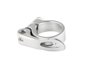 M-Wave M Wave zadelpenklem met snelspanner 34,9 mm aluminium zilver