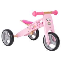 Bikestar Laufrad 7 Zoll Holz pink