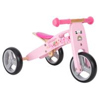 Bikestar Laufrad 7 Zoll Holz pink