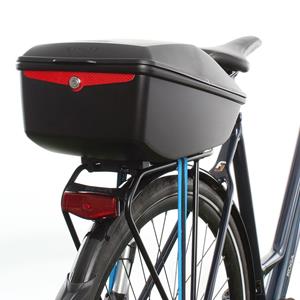 Tubus fietskoffer Tour Box 40 x 27 x 22 cm 12 liter zwart