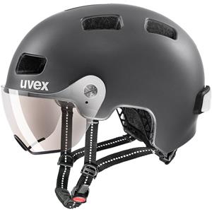 Uvex Rush Visor Fahrradhelm 