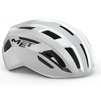 MET Vinci Road Hel (MIPS) - Weiß/Silber