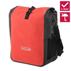 Enkele fietstas Valley XL e-Bike Red 21L