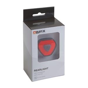 Lynx achterlicht Beam led USB oplaadbaar zwart