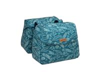 New Looxs Dubbele fietstas Joli Double  Forest Blue 37L