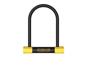 Onguard u slot Bulldog STD 11,5 x 23 cm staal zwart/geel