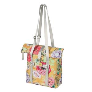 Basil Enkele fietstas Bloom Field Shopper 15-20L Geel