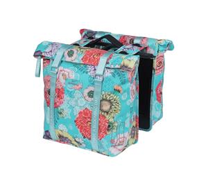 Basil Dubbele fietstas Bloom Field MIK 28-35L Blauw