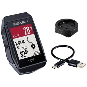 Sigma Fahrradcomputer Rox 11.1 Evo 4,6 X 6,6 Cm 1000 Mah Schwarz