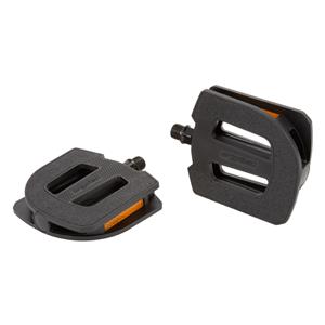 Ergotec platformpedalen EP S 100 mm anti slip zwart 2 stuks