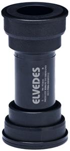 Elvedes bottom bracket Press Fit 68 73 x 46 mm zwart