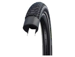 Schwalbe Buitenband  Pick-up Addix E Super Defense 20x2.35 / 60-406 Mm - Zwart Met Reflectie