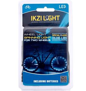 Wielverlichting Ikzi Voor 2 Wielen - Blauwe Leds