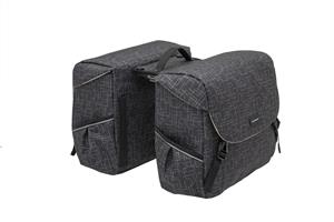 New Looxs Dubbele fietstas Mondi Joy Double MIK 38L Ivy Black