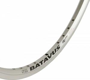 Batavus velg Rodi Antra Etrto 457/22 x 1,75 inch 36 gaats zilver