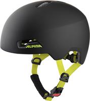 Alpina Hackney Fahrradhelm GrÃ¶ÃŸe: 51-56 cm, 33 black/neon yellow matt)