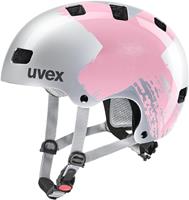 Uvex Kid 3 Kinder-Fahrradhelm GrÃ¶ÃŸe: 51-55 cm, 36 silver/rose)