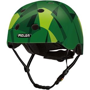 Fietshelm Urban Active Polycarbonaat Groen Mt 52 - 58 Cm