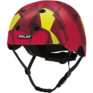 Fietshelm Urban Active Rood/geel Mt 58 - 63 Cm
