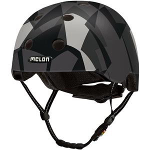 Fietshelm Urban Active Zwart/grijs Mt 58 - 63 Cm
