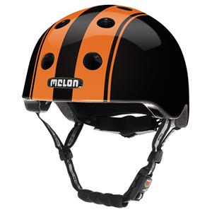 Fietshelm Urban Active Zwart/oranje Mt 52 - 58 Cm