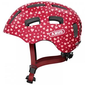 Abus Youn-I 2.0 Jugendhelm | 48-54 cm | cherry heart