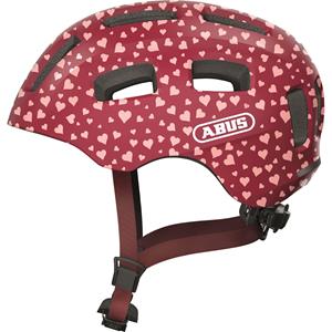 Abus Youn-I 2.0 Jugendhelm | 52-57 cm | cherry heart