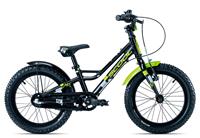 SCool faXe alloy 16-3 | 16 Zoll | black matt/lemon reflex | 22 cm RadgrÃ¶ÃŸe