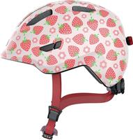 ABUS Smiley 3.0 LED Bicycle Helmet Rose Strawberry