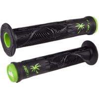 ODI Hucker Signature BMX Grips - Schwarz - Grün  - 160mm