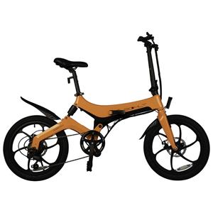 elektrische vouwfiets X200 oranje