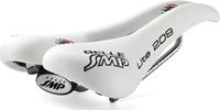 Selle SMP Lite 209 zadel (Bedoeld voor: heren, Kleur: wit, Materiaal rails: staal)